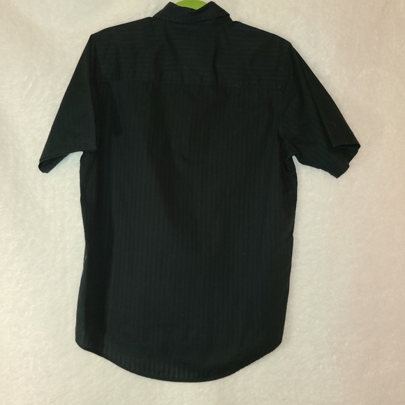 Harley Davidson Mens Small Button Up Shirt Pinstripes - Picture 5 of 14